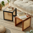 Woven Rattan Versatile Cube