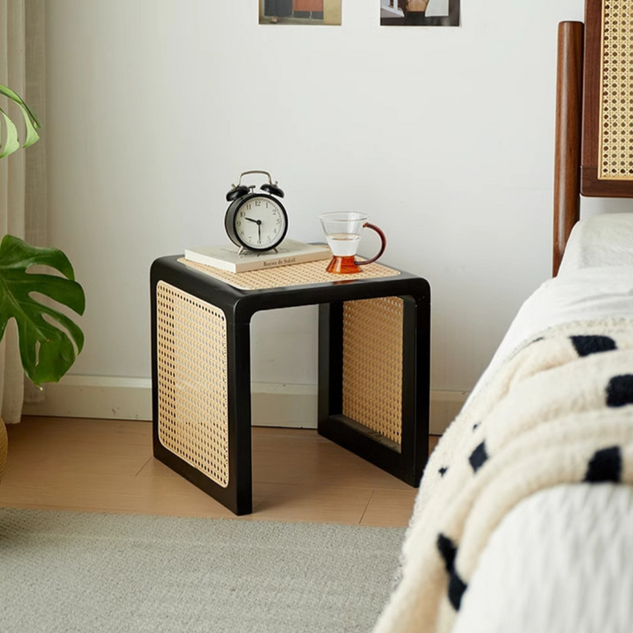 Woven Rattan Versatile Cube