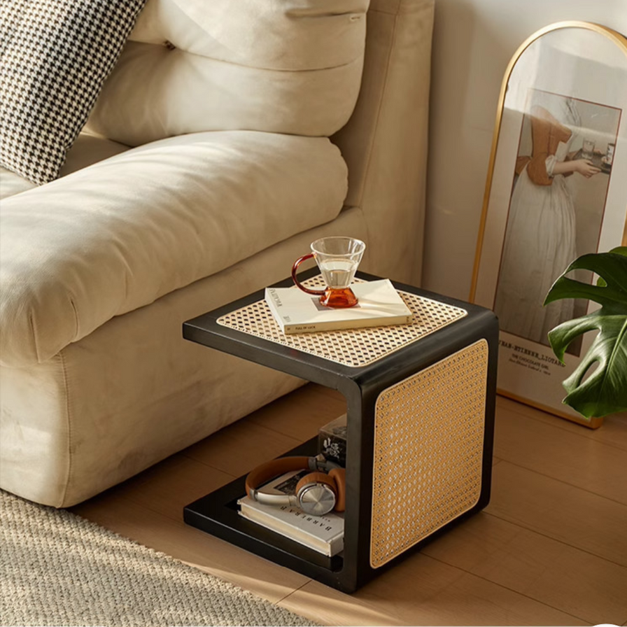 Woven Rattan Versatile Cube