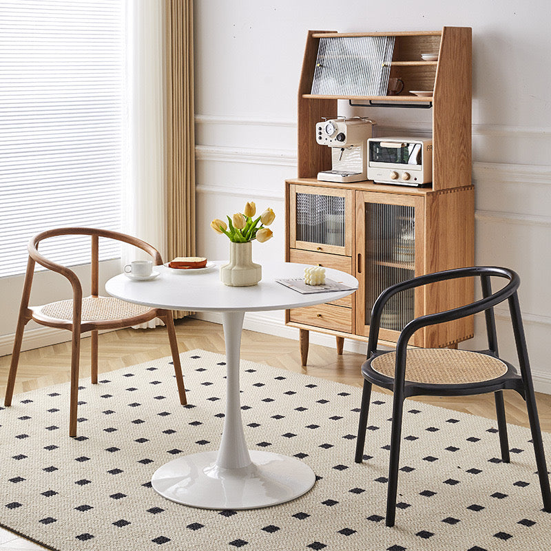 Crescent Wood Armchair (Set of Two)