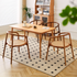 Crescent Wood Armchair (Set of Two)