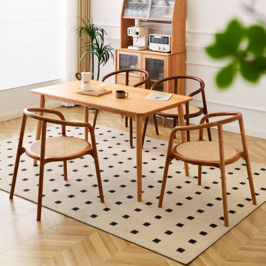 Crescent Wood Armchair (Set of Two)