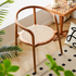 Crescent Wood Armchair (Set of Two)