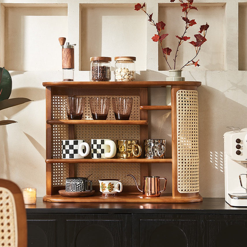 Harvest Rattan Storage Rack