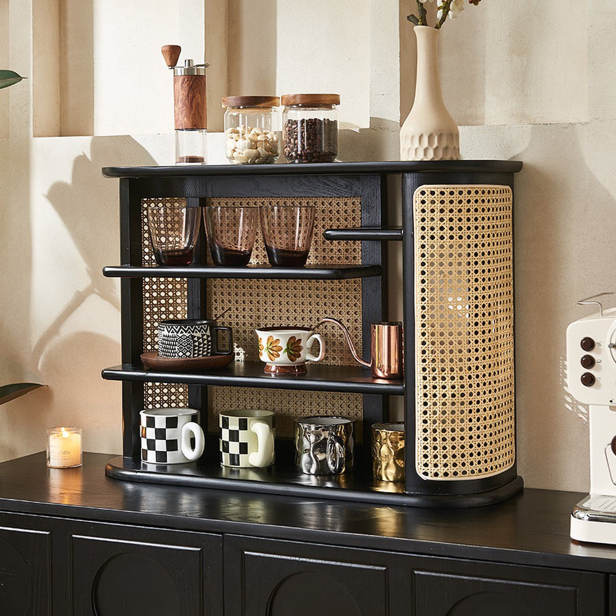 Harvest Rattan Storage Rack