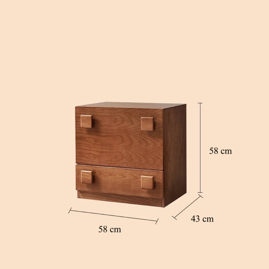 Retro Solid Wood Chest