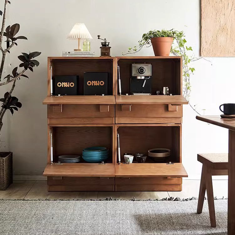 Retro Solid Wood Chest
