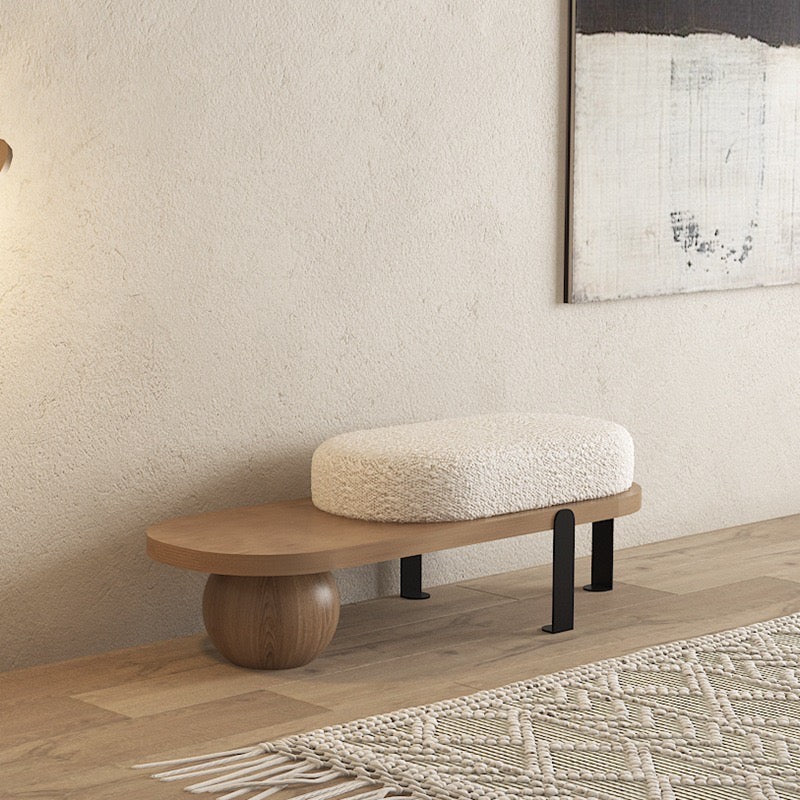 Harbor Wood Shoe Bench