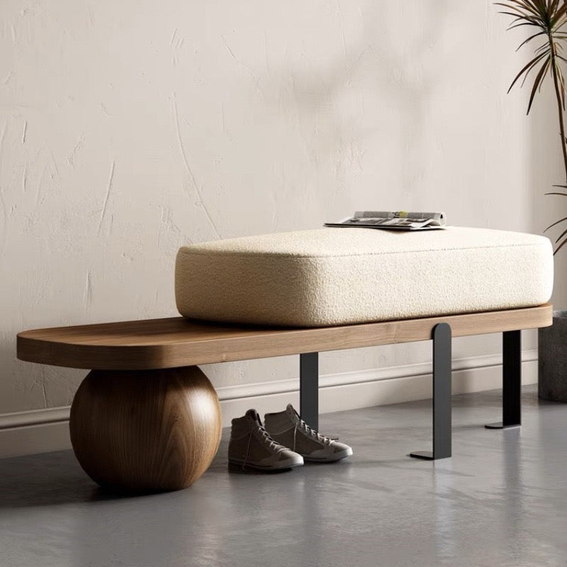 Harbor Wood Shoe Bench