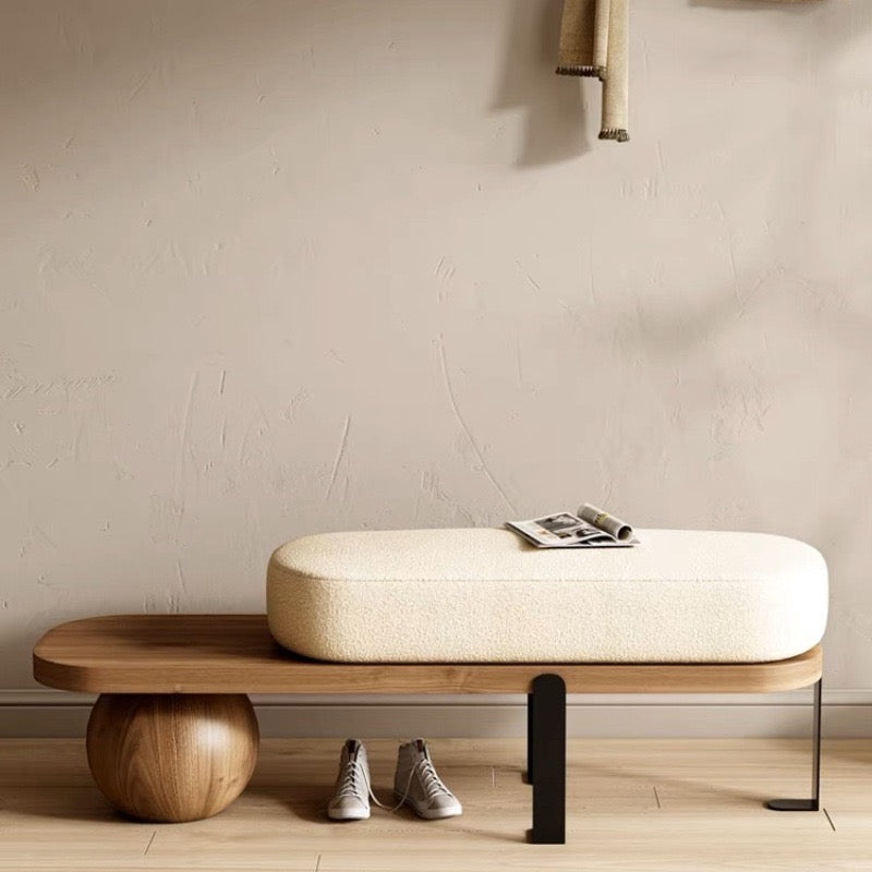Harbor Wood Shoe Bench