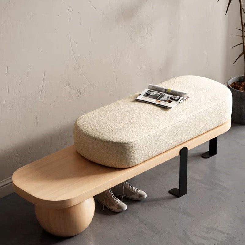 Harbor Wood Shoe Bench