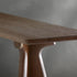 Walnut Wood Console Table