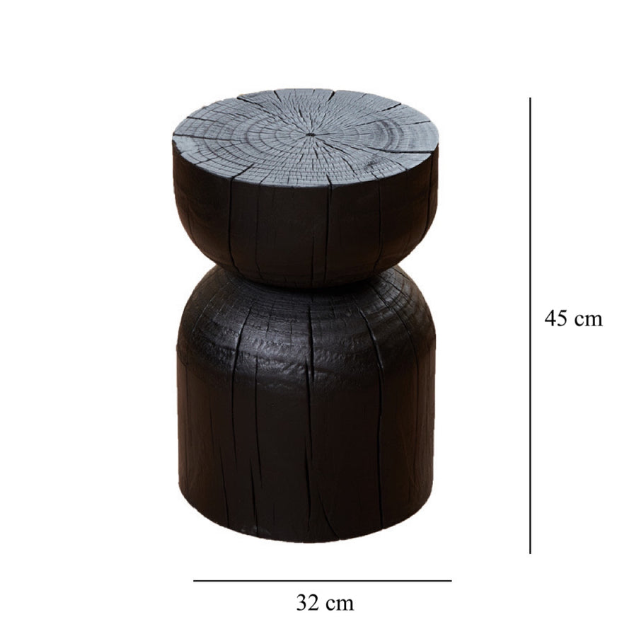 Sculptura Wooden Accent Table