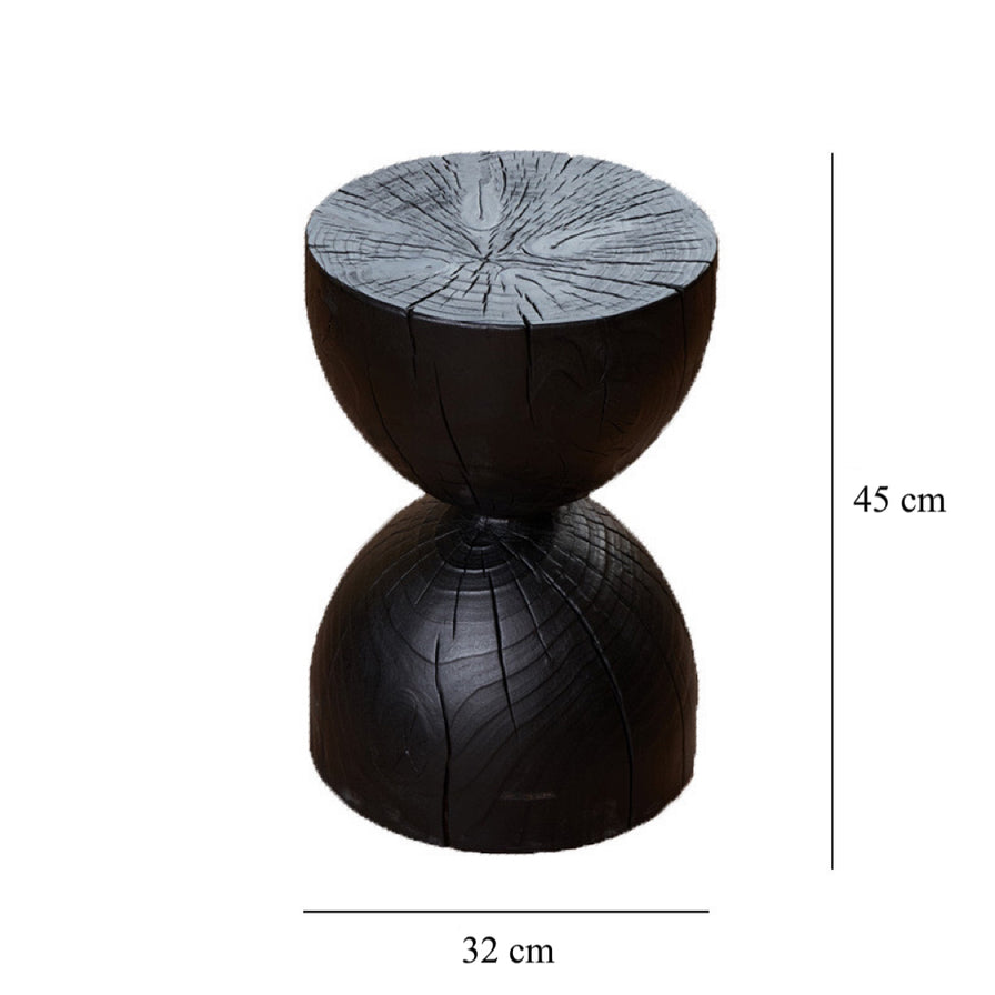 Sculptura Wooden Accent Table