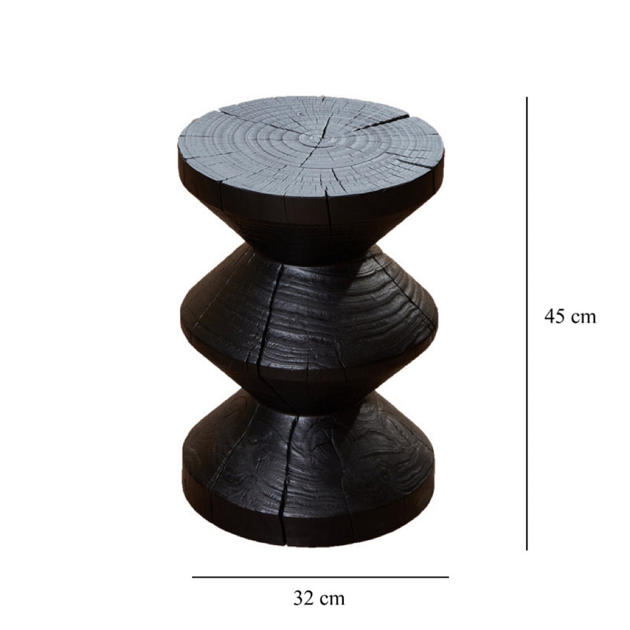 Sculptura Wooden Accent Table