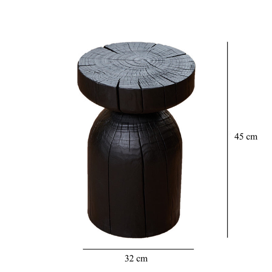 Sculptura Wooden Accent Table