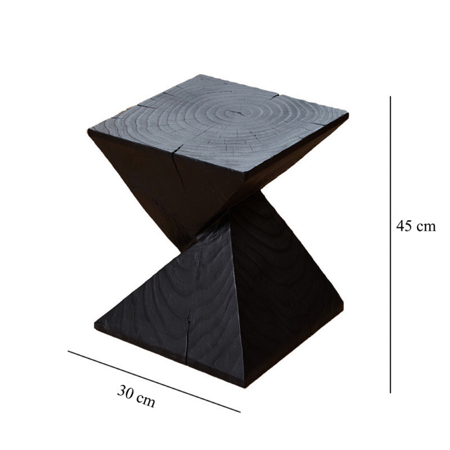 Sculptura Wooden Accent Table