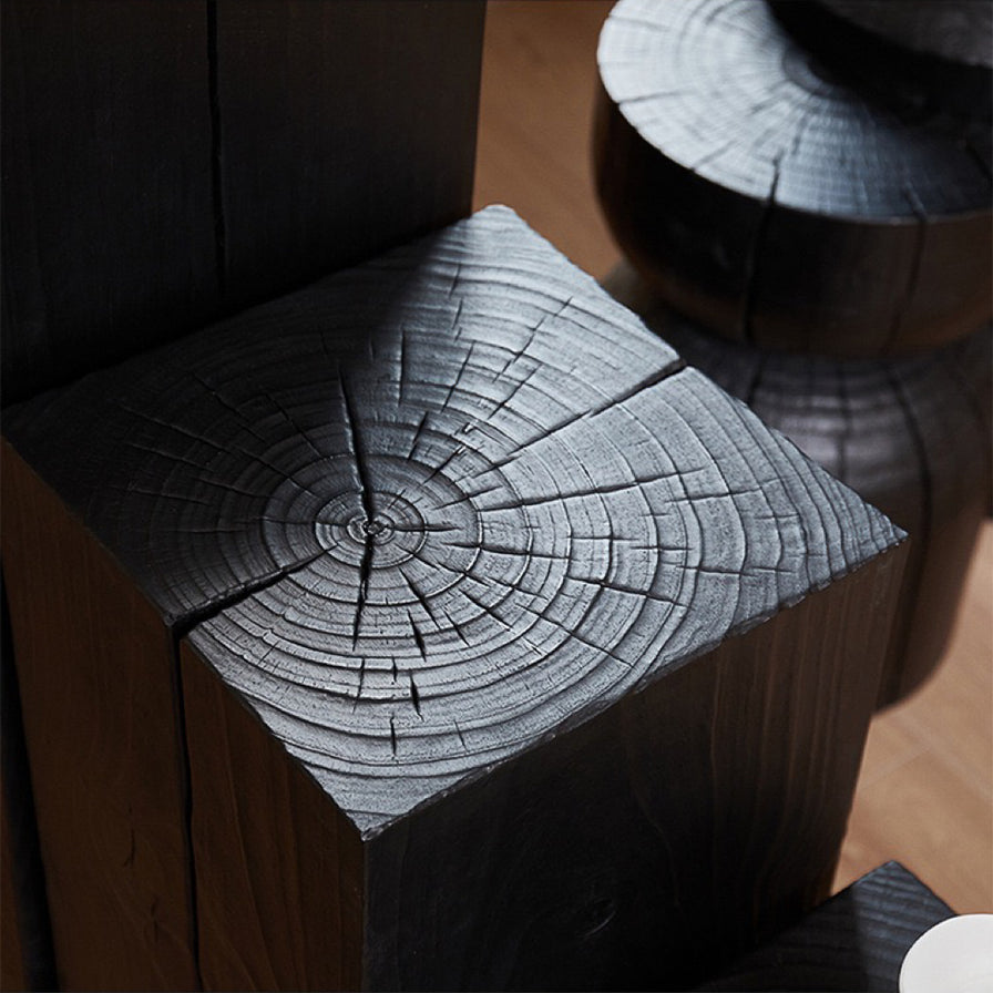 Sculptura Wooden Accent Table