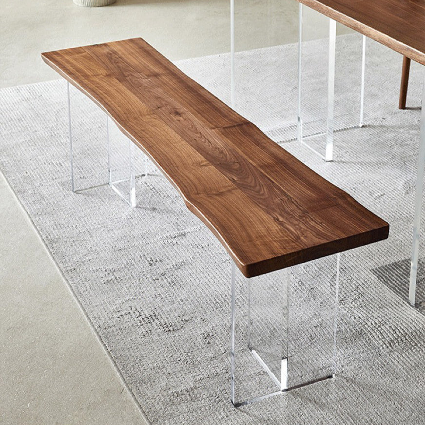 Acrylicridge Wood Bench