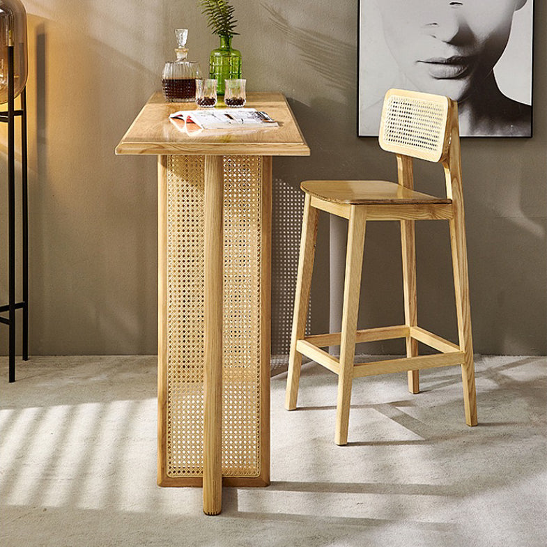 Bayside Rattan Bar Table Set