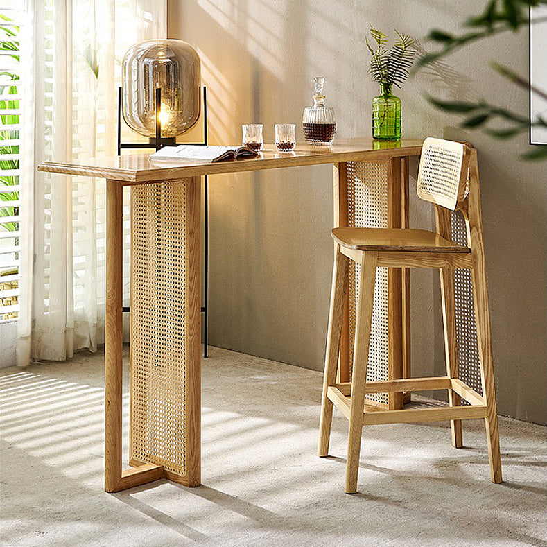 Bayside Rattan Bar Table Set