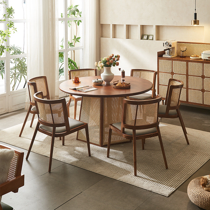 Arden Rattan Dining Table