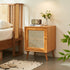 Caria Rattan Bedside Table
