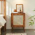 Caria Rattan Bedside Table