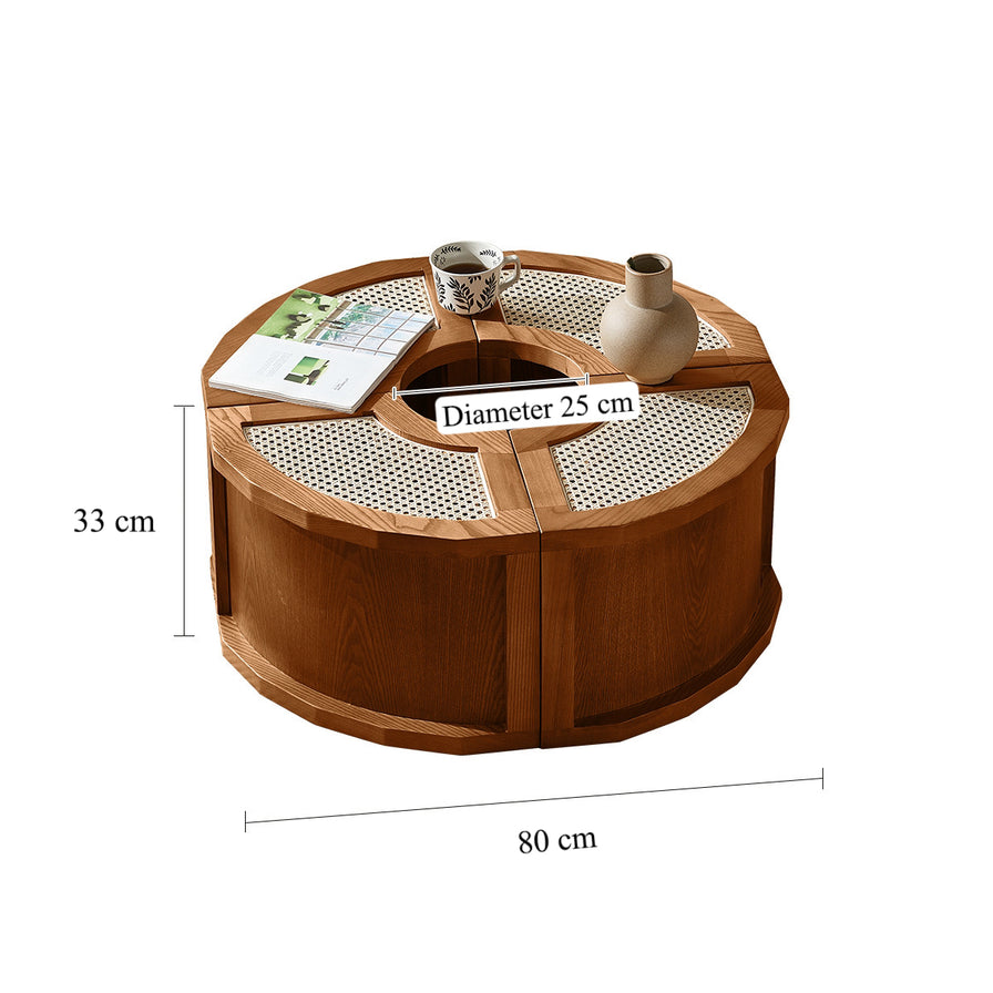 Atria Modular Rattan Coffee Table