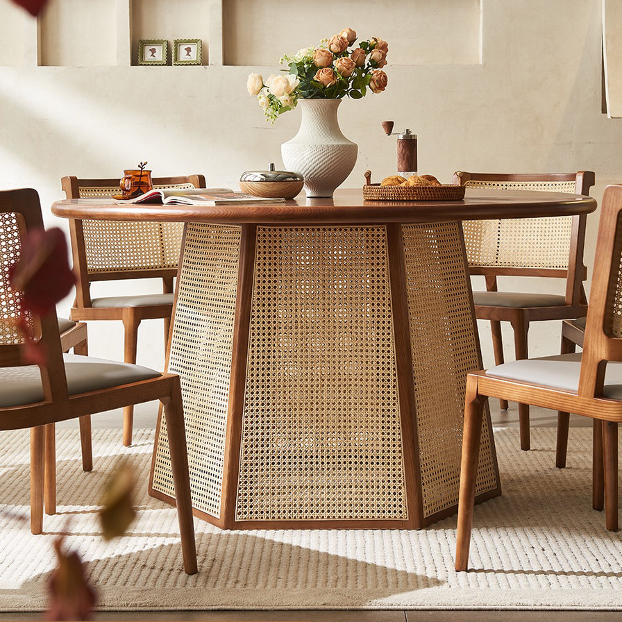Arden Rattan Dining Table