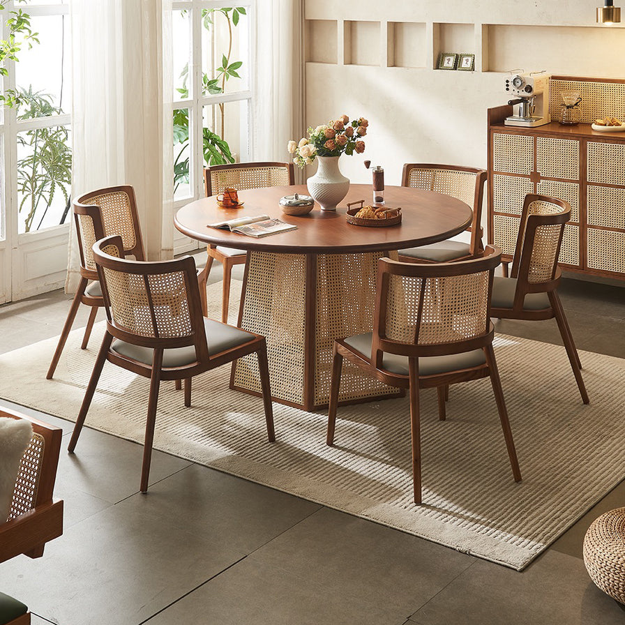 Arden Rattan Dining Table