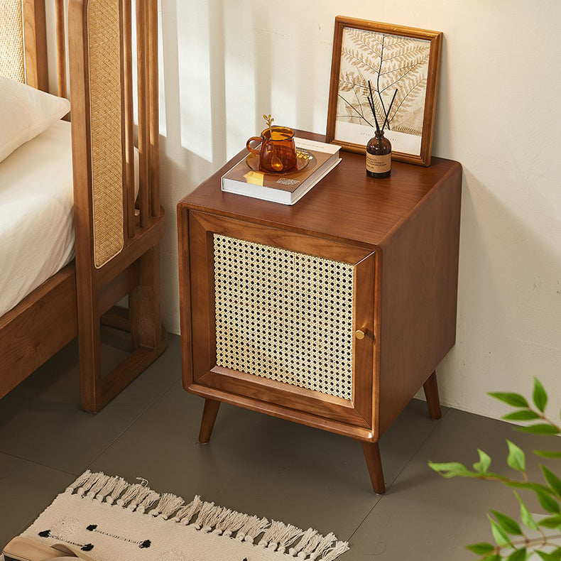 Caria Rattan Bedside Table