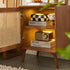 Caria Rattan Bedside Table