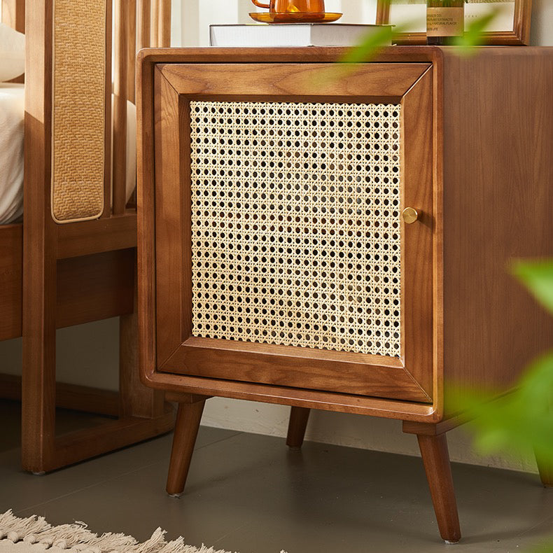 Caria Rattan Bedside Table