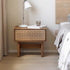 Danish Cord Bedside Table