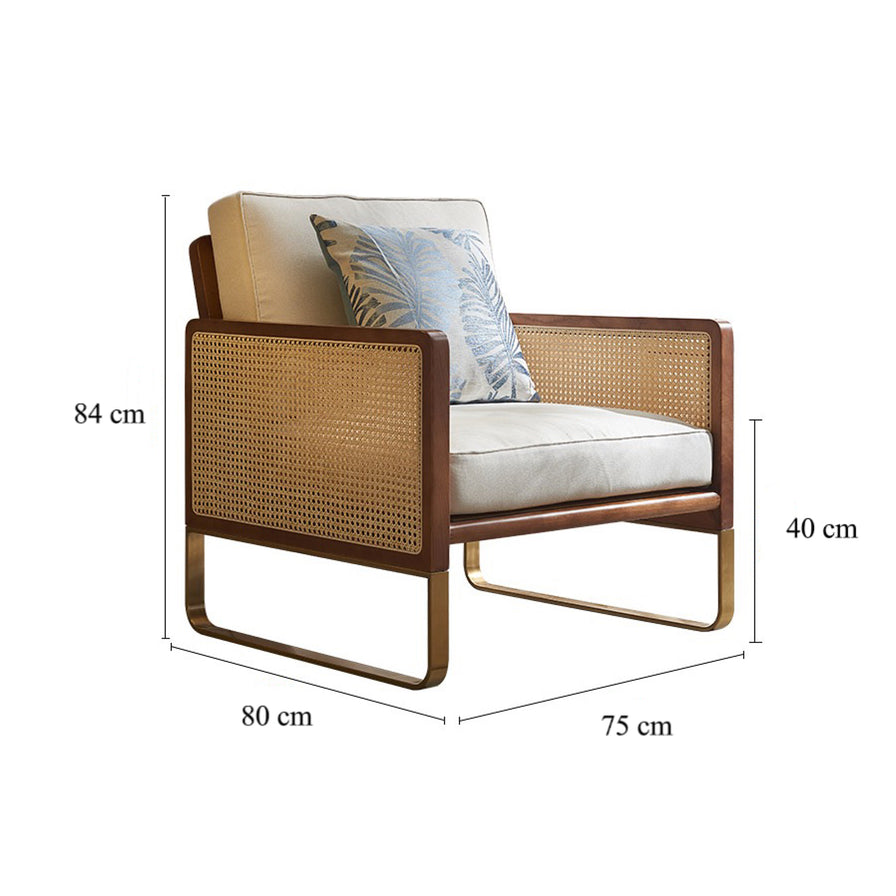 Prairie Rattan Lounge Chair