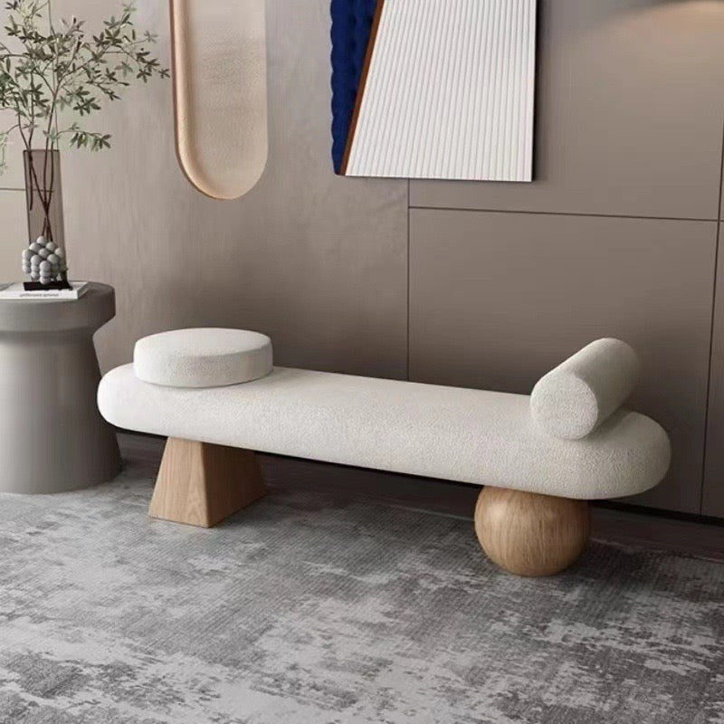 Alpine Wood Shoe Bench