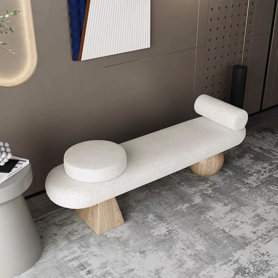 Alpine Wood Shoe Bench