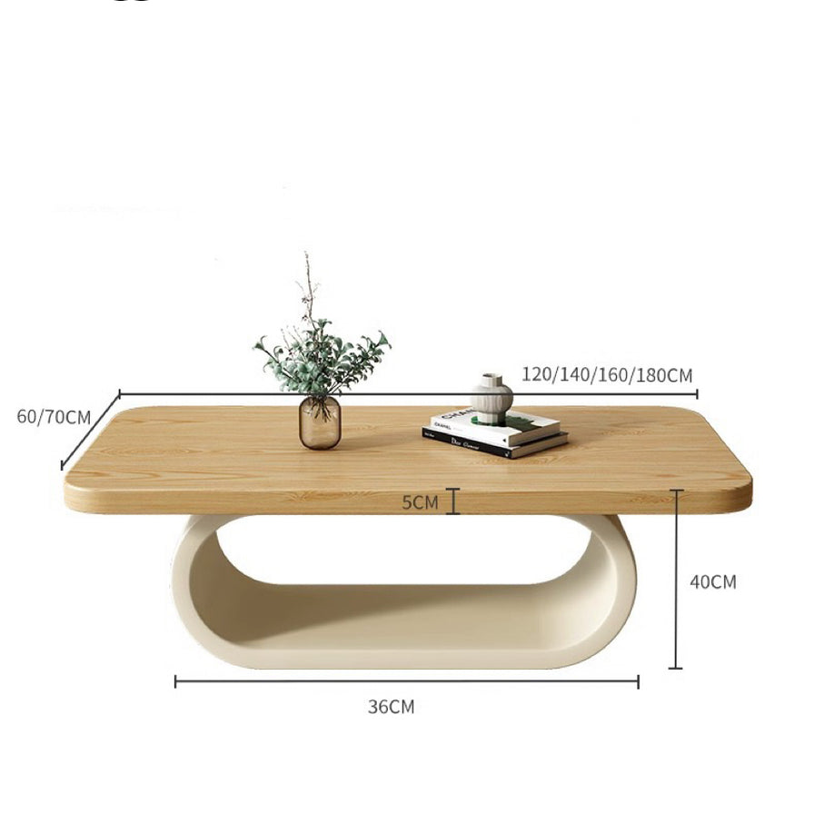 Soluna Wood Coffee Table