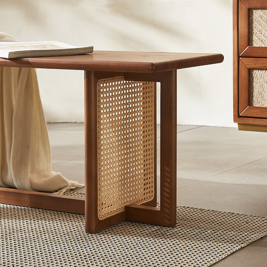 Meadowhaven Rattan Bench
