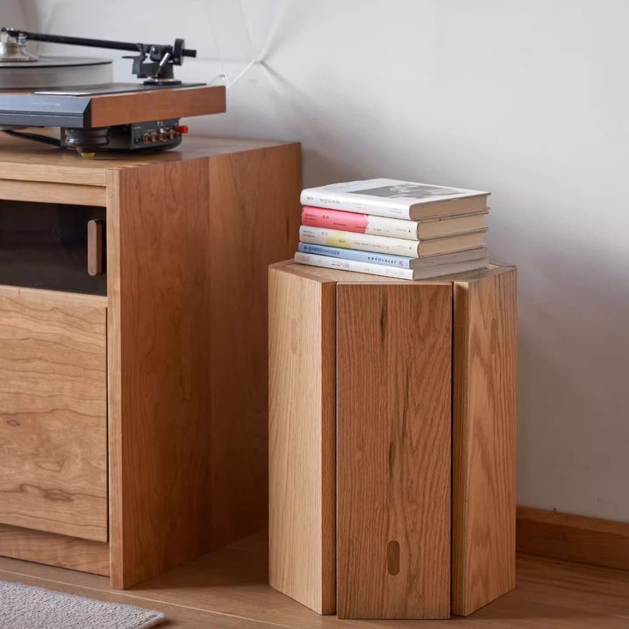 Vero Stackable Wood Stool