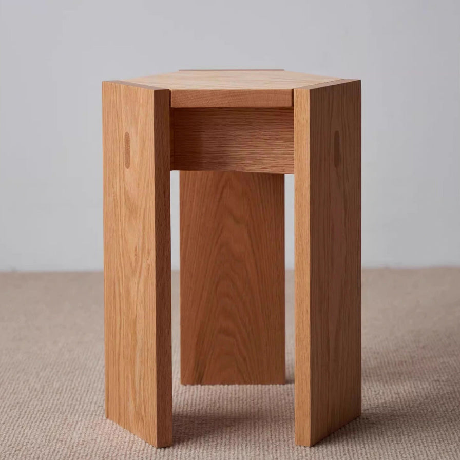 Vero Stackable Wood Stool