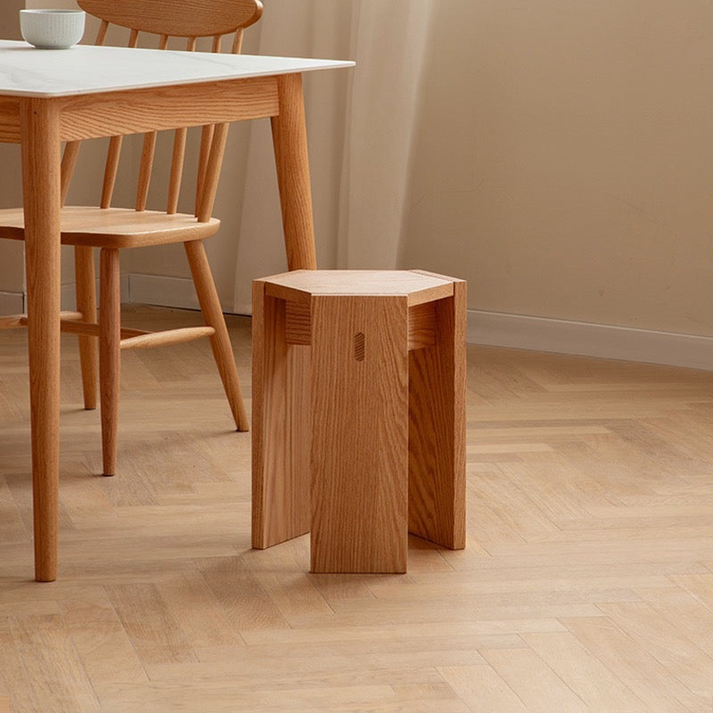 Vero Stackable Wood Stool