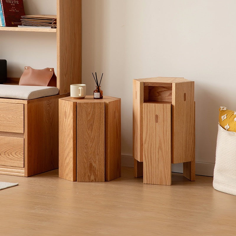Vero Stackable Wood Stool