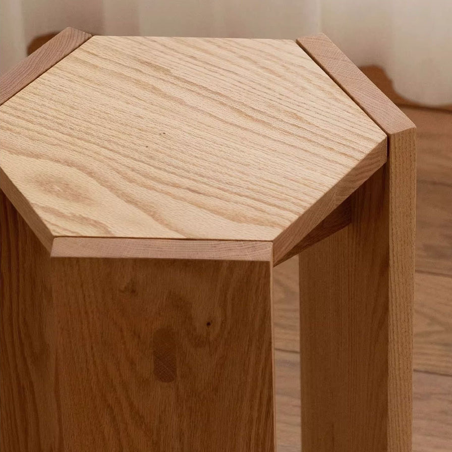 Vero Stackable Wood Stool