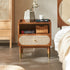 Aurelle Oak Bedside Table