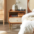 Aurelle Oak Bedside Table