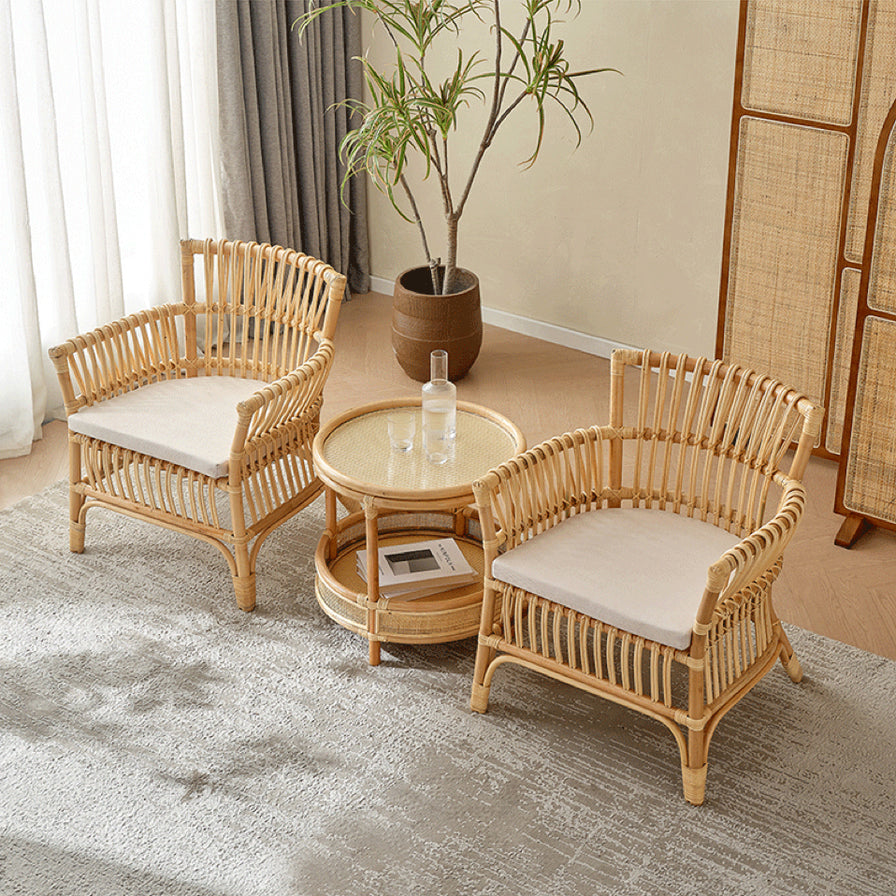 乡村小屋藤椅
