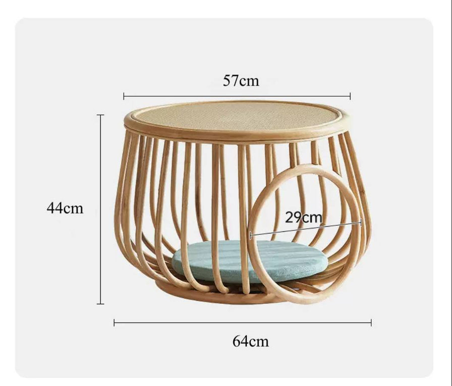 Rattan Wicker Coffee Table
