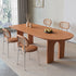 Peninsular Wood Dining Table